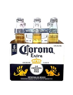 CERVEZA CORONA EXTRA 6 UNIDADES