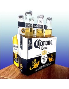 CERVEZA CORONA EXTRA 6 UNIDADES 2