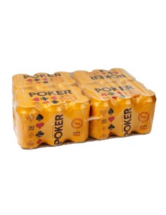 CERVEZA POKER LATA  24