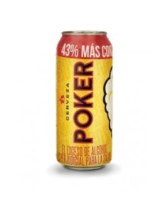 CERVEZA POKER LATA  473 ML