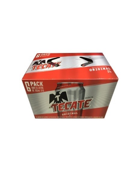 CERVEZA TECATE LATA 6 UN