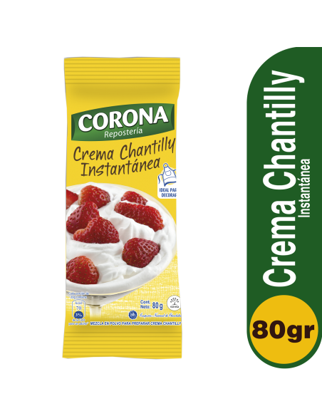 CHANTILLY SOBRE CORONA 80 GR