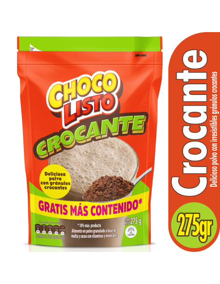 CHOCO LISTO CROCANTE 250 G
