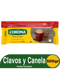CHOCOLATE CORONA 600 G EXTRACONTENIDO
