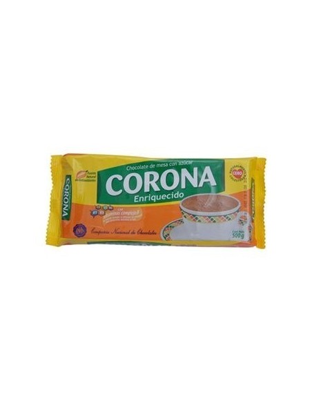 CHOCOLATE CORONA CLAVOS Y CAN 200 G