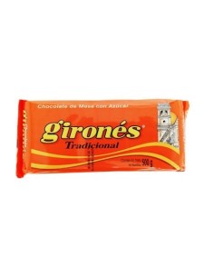 CHOCOLATE GIRONES TRADICIONAL 500 G