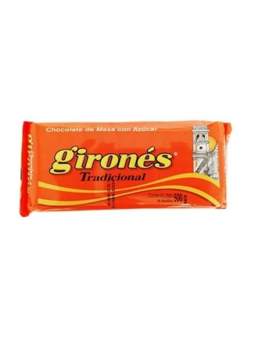 CHOCOLATE GIRONES TRADICIONAL 400 G