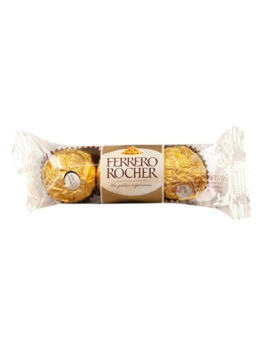 CHOCOLATINA FERRERO ESTUCHE  3 UND