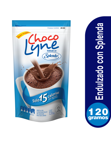 CHOCOLYNE SPLENDA BOLSA 120 G