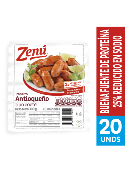 CHORIZO SANTARROSANO COCTEL 260 G