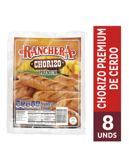 CHORIZO RANCHERA  520 G