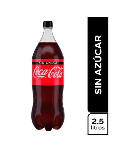 COCA COLA SIN AZUCAR 2.5 L
