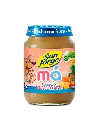 COMPOTA MÁ FRUTAS MIXTAS SAN JORGE 160 G