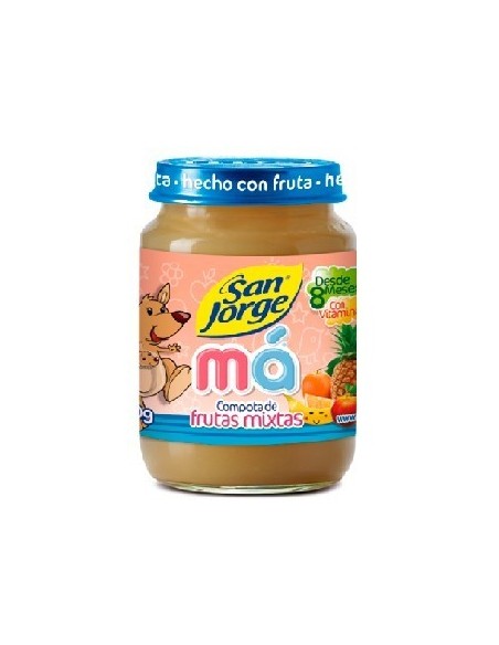 COMPOTA MÁ FRUTAS MIXTAS SAN JORGE 160 G