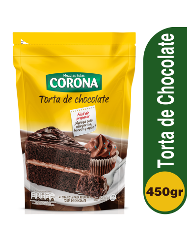 CORONA MEZCLA TORTA CHOOLATE 450 G