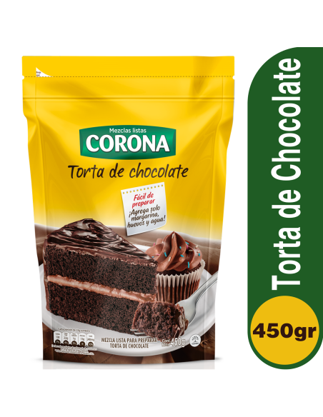 CORONA MEZCLA TORTA CHOOLATE 450 G