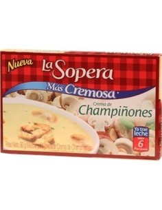 CREMA DE CHAMPIÑONES LA SOPERA  6 UND