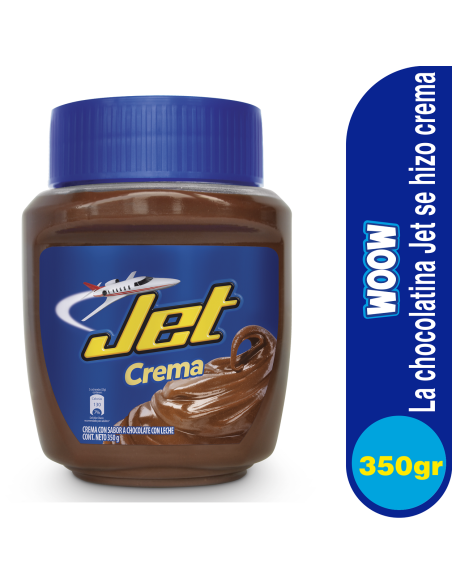 CREMA DE CHOCOLATE JET 350 G