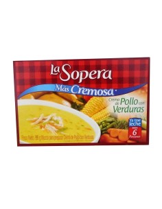 SOPERA 6P POLLO VERDURA