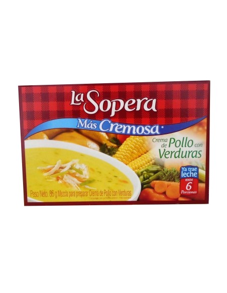 SOPERA 6P POLLO VERDURA