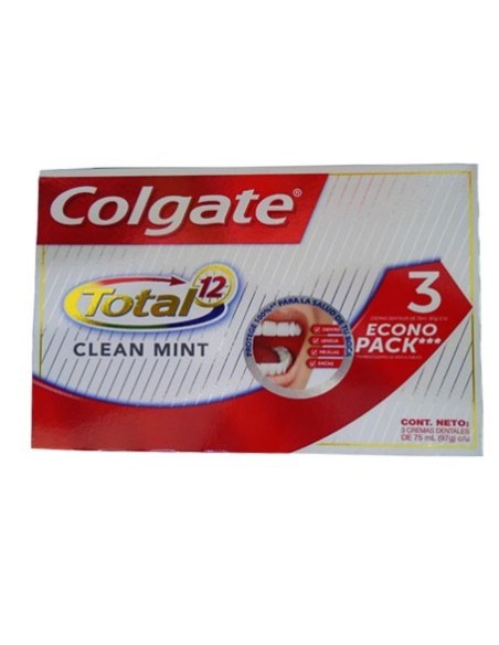 CREMA DENTAL COLGATE TOTAL 3 UND  75 ML