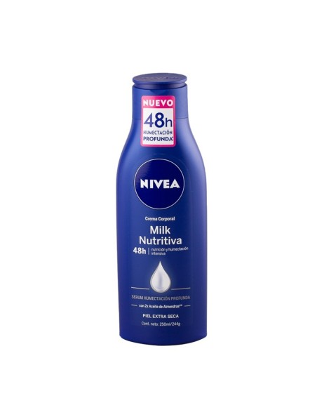 CREMA HUMECTANTE NIVEA MILK NUTRITIVA 