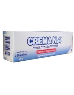CREMA No 4 MEDICADA 30 GR