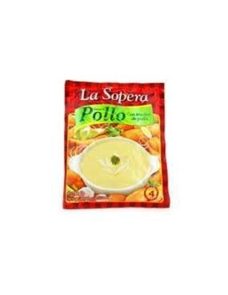 CREMA POLLO CON CHAMPIÑONES LA SOPERA  
