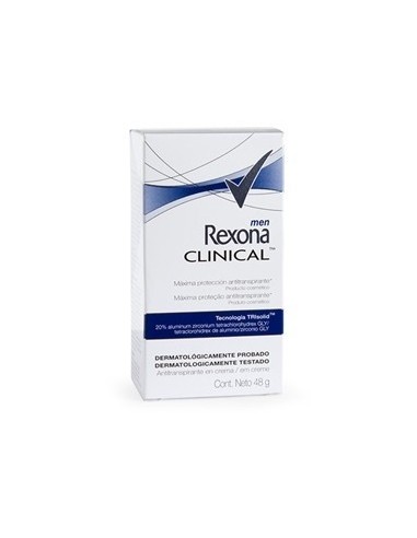 DESODORANTE CLINICAL MEN REXONA  48 GR