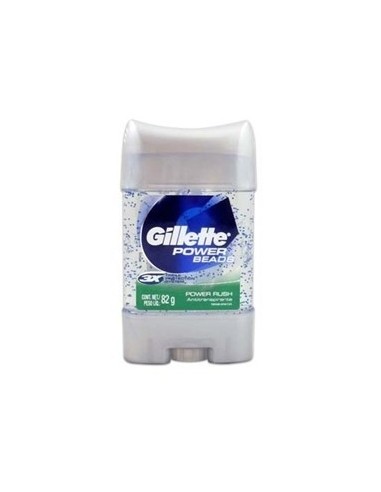 Desodorante gillette gel hombre 3x power rush 82 gr