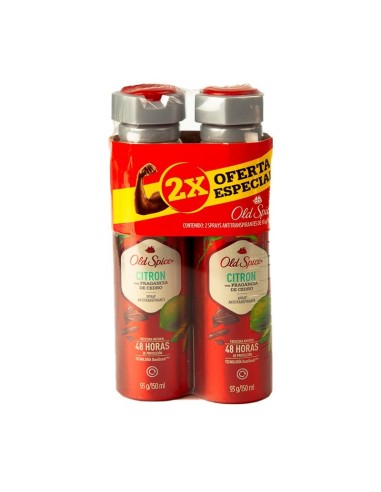 DESODORANTE OLD SPICE AEROSOL 2 UND