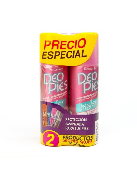 DESODORANTE PARA PIES  MUJER AEROSOL DEO