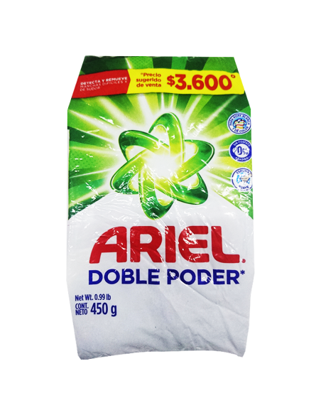 DETERGENTE ARIEL ORIGINAL 450 G