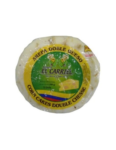 EL CARRIEL AREPA DOBLE QUESO 5 UND