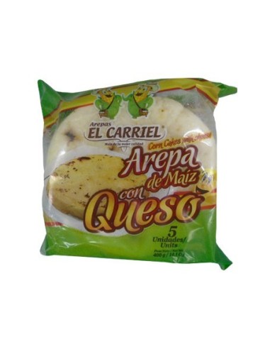 EL CARRIEL AREPAS CON QUESO PEQ