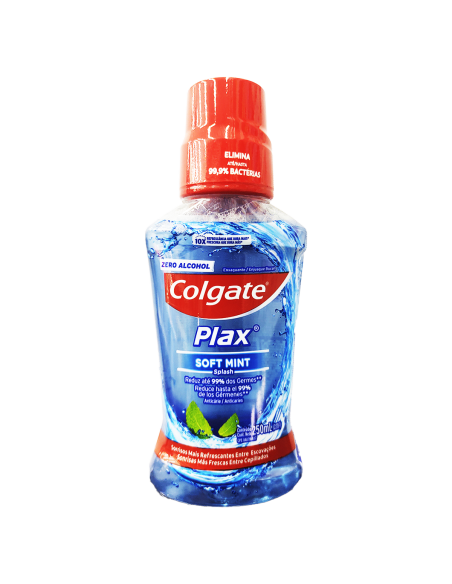 ENJUAGUE BUCAL COLGATE PLAX SOFT MINT 