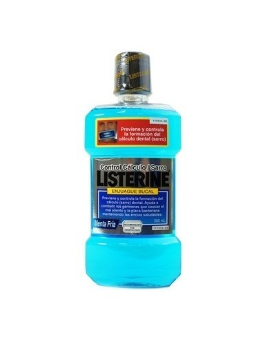 ENJUAGUE LISTER COTRL CALCULO 500 ML