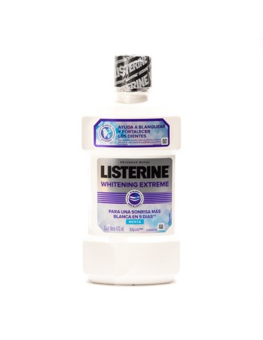 ENJUAGUE BUCAL LISTERINE WHITENING 473 