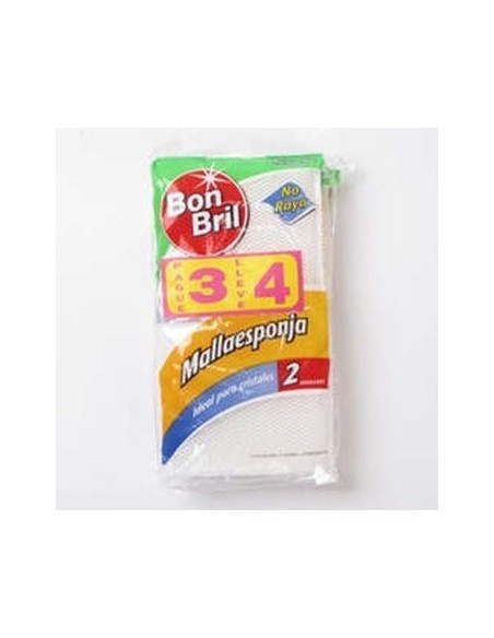 ESPONJA BOMBRIL MALLA MULTIUSOS 2 UND