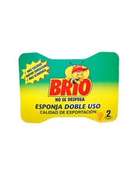 ESPONJA BRIO  DOBLE USO  2 UN