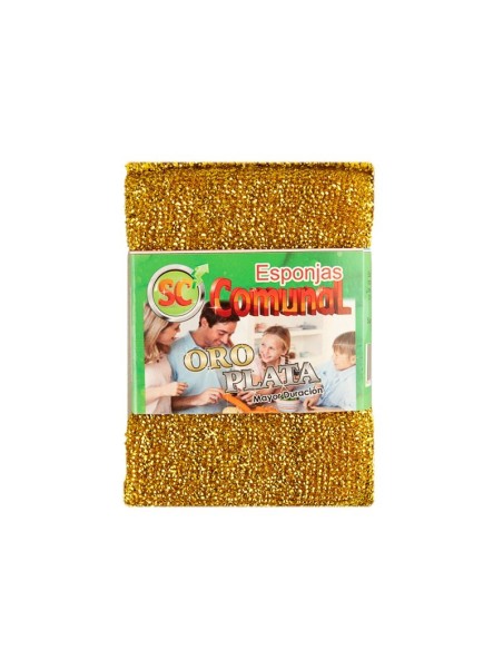 ESPONJA COMUNAL ORO PLATA