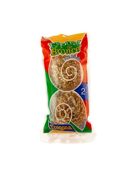 ESPONJA FREGONA  BRONCE  2 UN