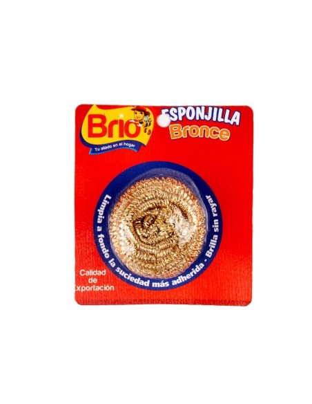 ESPONJILLA BRIO  BRONCE UNIDAD