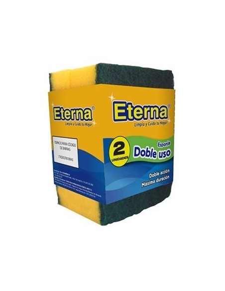 FIBRA ESPONJA DOBLE USO ETERNA