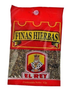 FINAS HIERBAS SOBRE EL REY 15 G