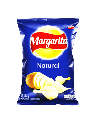 PAPAS MARGARITA NATURAL 105 G