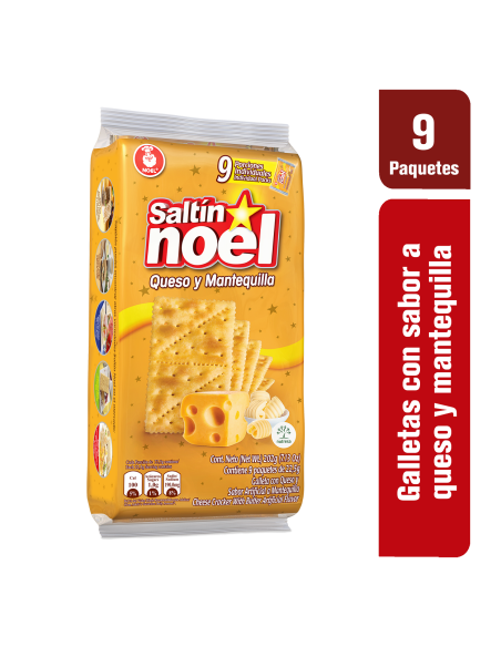 GALLETA SALTIN QYM NOEL 9 PQ 4 UN