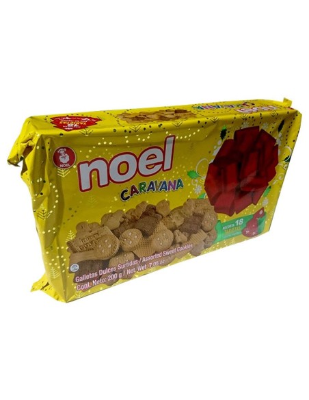 GALLETAS CARAVANA NAVIDAD CAJA NOEL