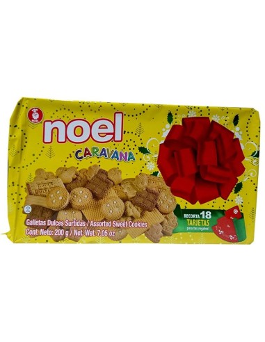 GALLETAS CARAVANA NAVIDAD CAJA NOEL