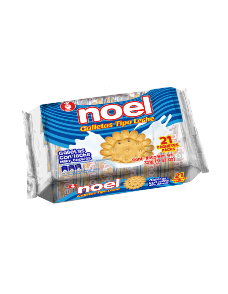 GALLETAS DE LECHE NOEL 21 PQ